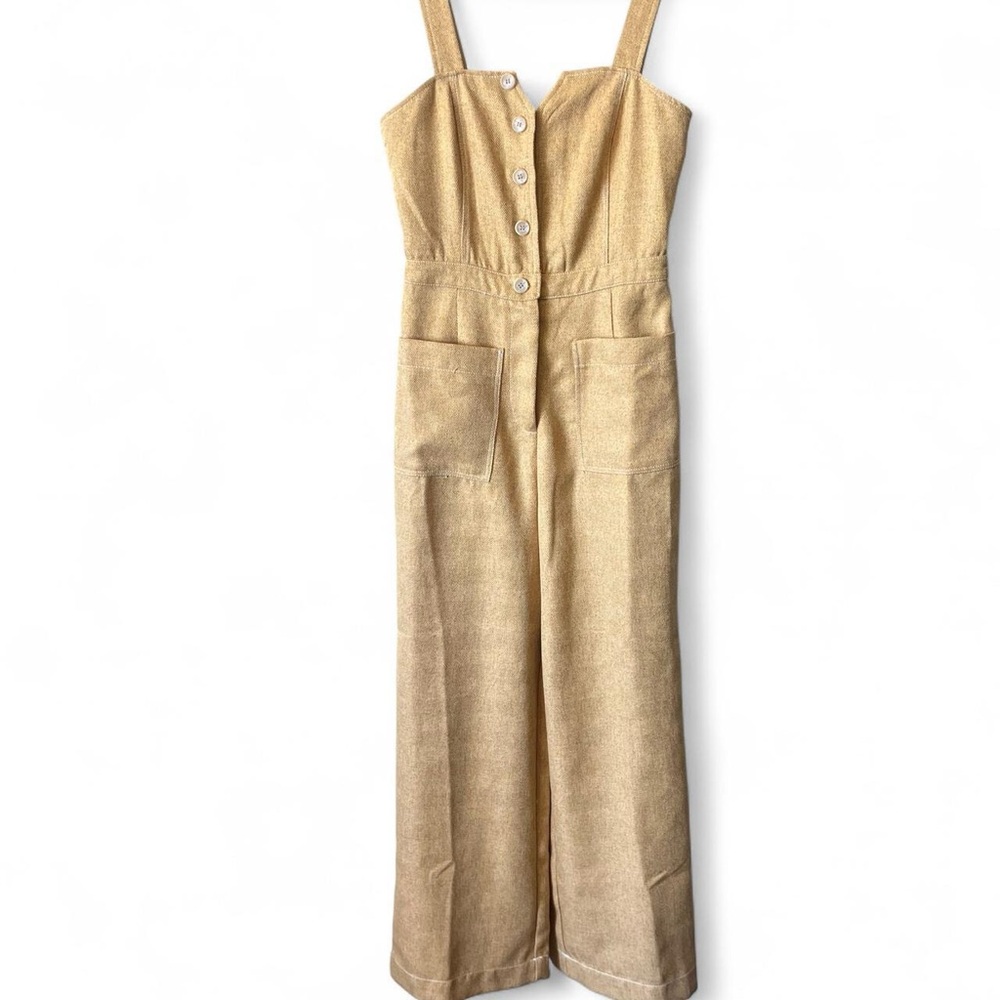 Moon River Yellow Jumpsuit
